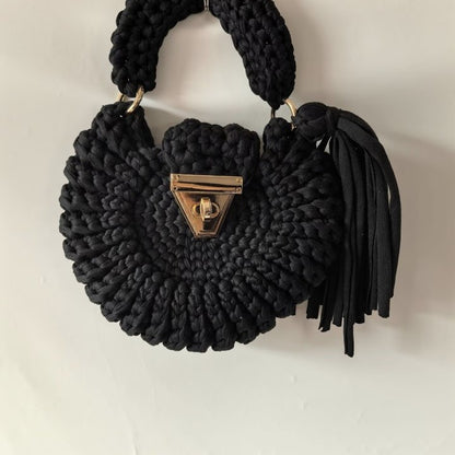 Handmade Crochet Messenger Bag™