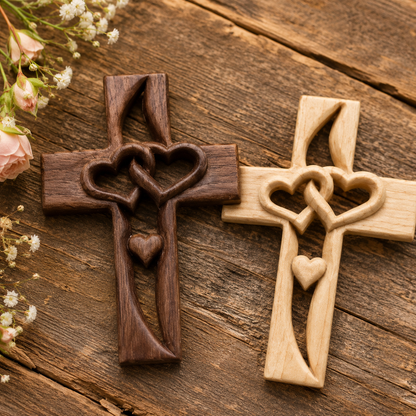 Handcrafted ''Divine Union'' Cross™